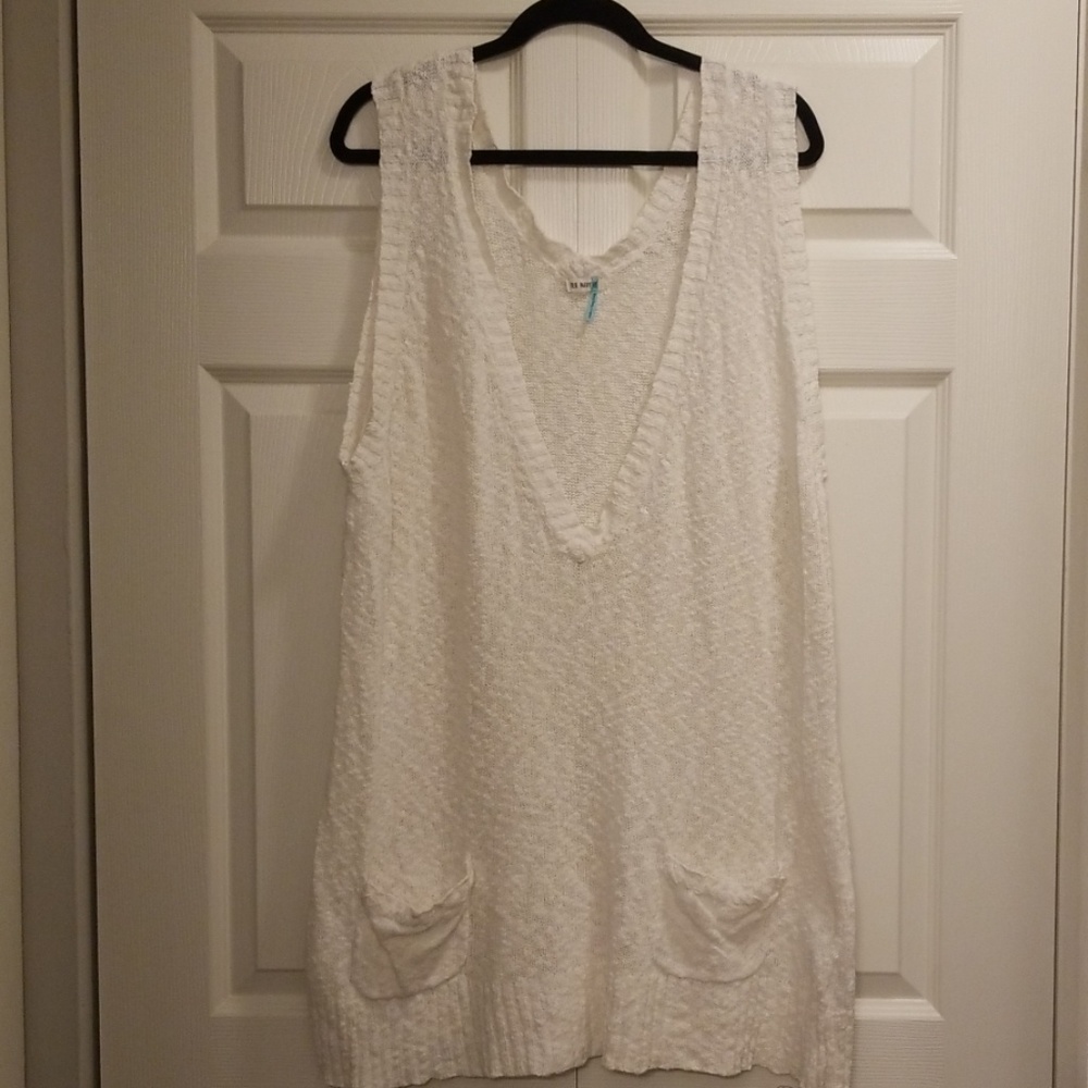 Cotton Sweater Multi Use Shirt, Dress or  Vest.